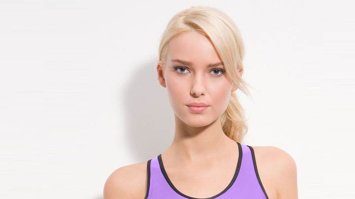 Adriana Cernanova – In Purple Dress